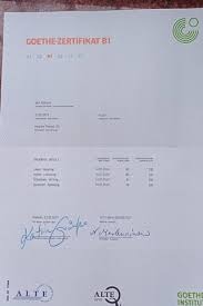 b1 goethe zertifikat lesen