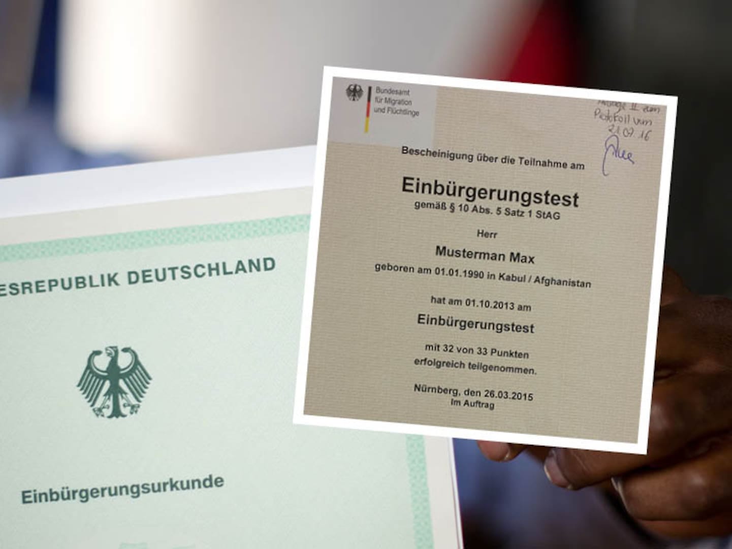 Einbürgerungstest Hamburg kaufen