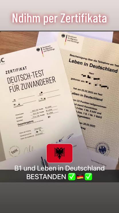Einbürgerungstest B1 in Deutschland online kaufen
