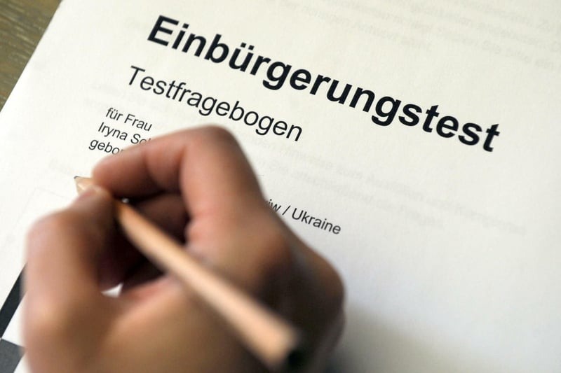Anmeldung Einbürgerungstest