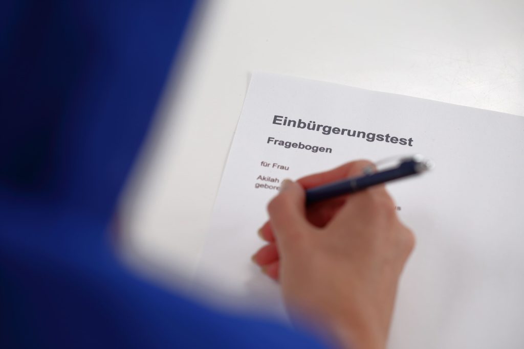 Deutschland Einbürgerungstest Fragen