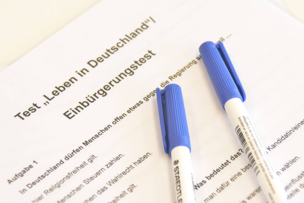 Online Einbürgerungstest 300 Fragen